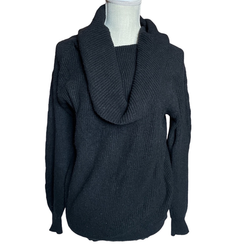 Maurice’s Cowl Neck Black Sweater